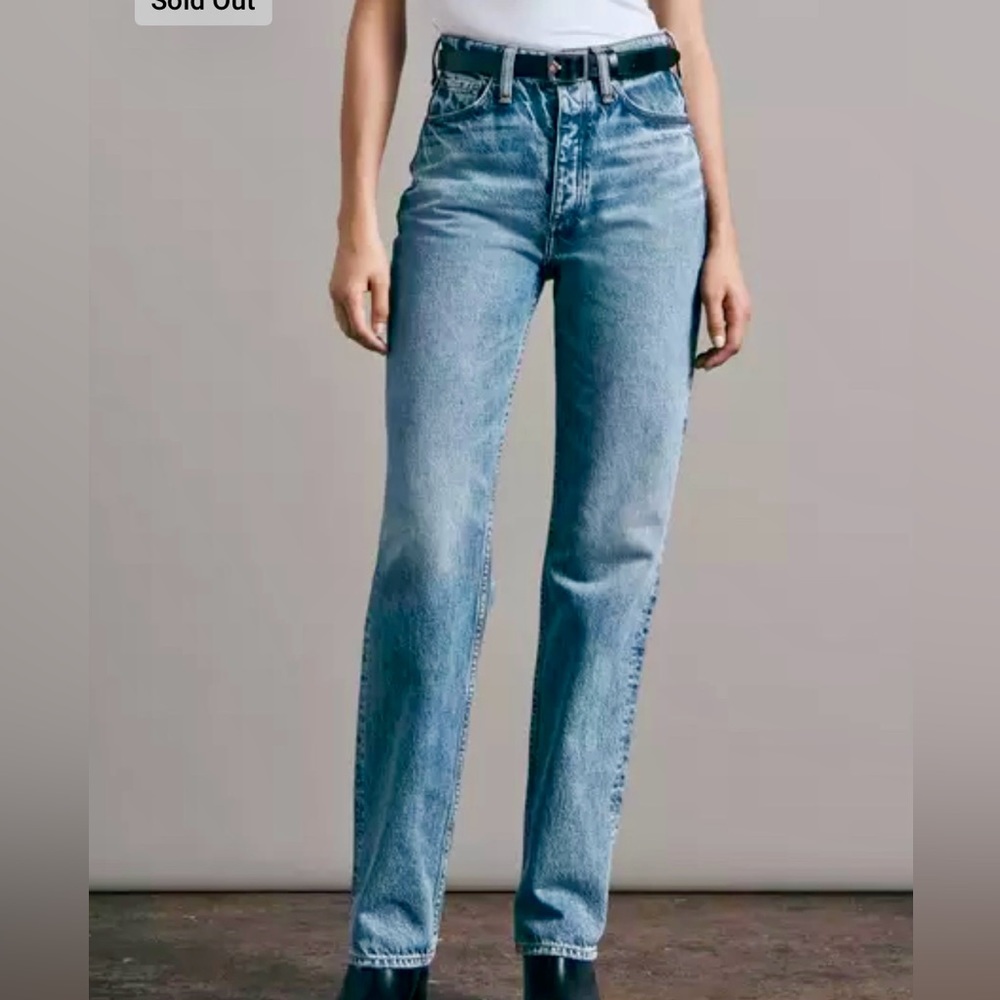 Rag & Bone Alex High-Rise Straight-Norwalk